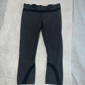 (3/$25) Lululemon Gray and Black Leggings